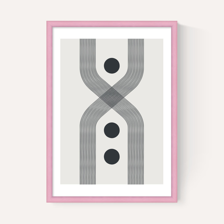 Abstract Lines Circle by The Crayon Studio
