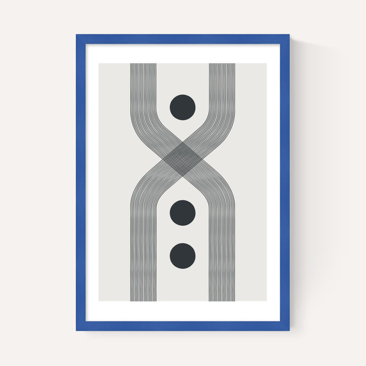 Abstract Lines Circle by The Crayon Studio