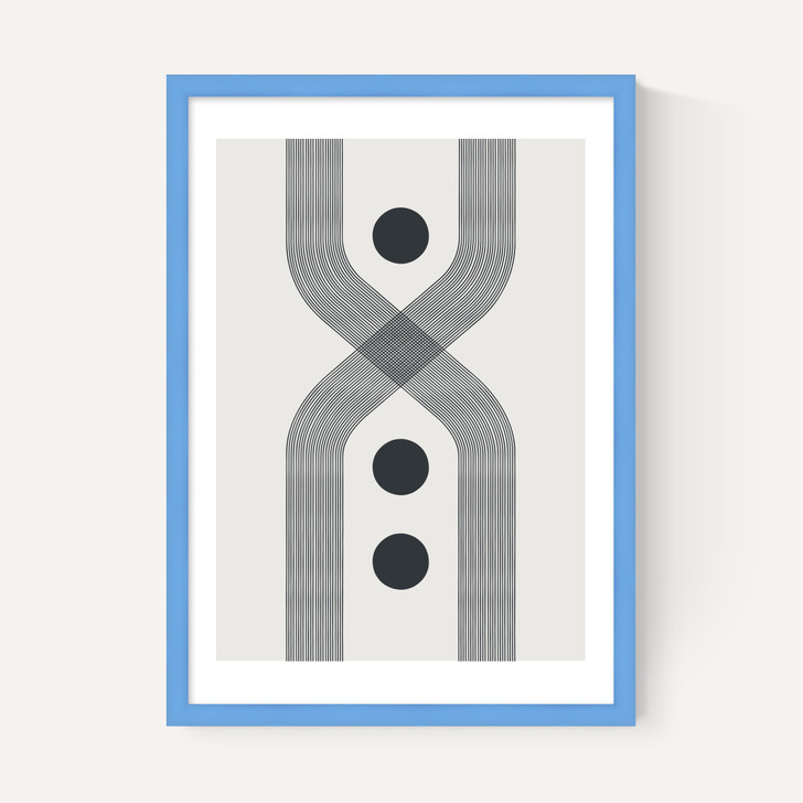 Abstract Lines Circle by The Crayon Studio
