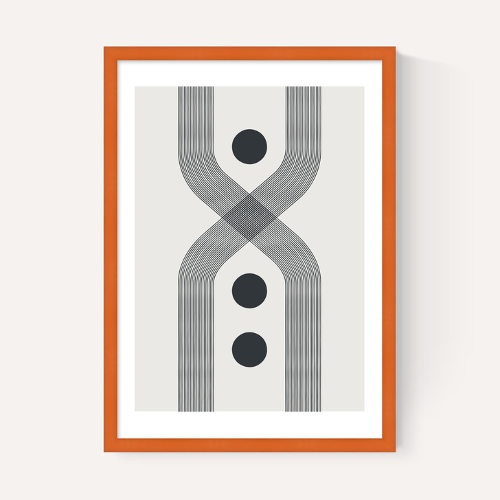 Abstract Lines Circle by The Crayon Studio