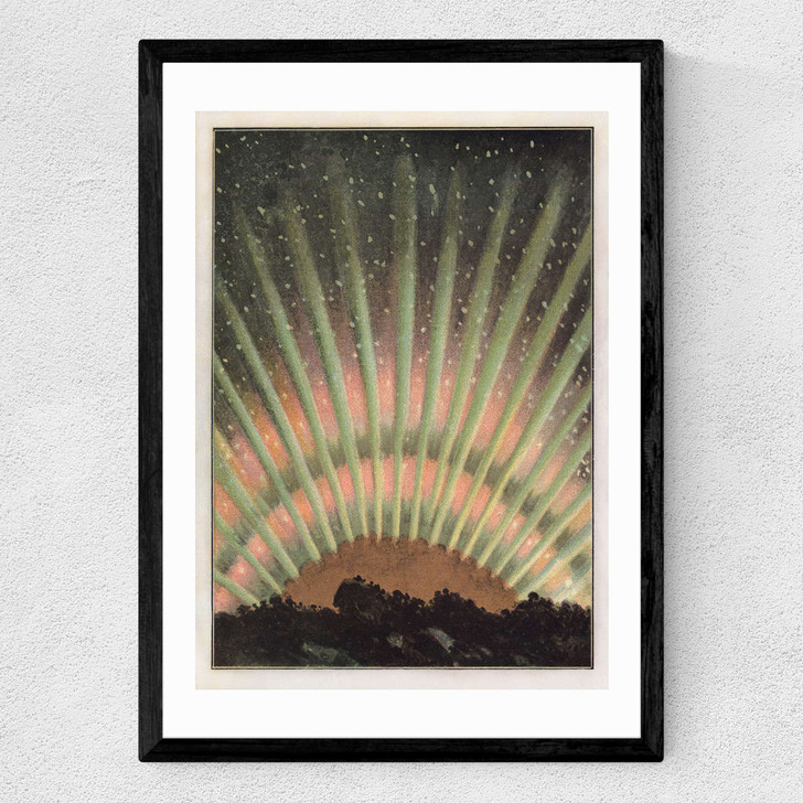 New Aurora Sunset Medium Black Frame