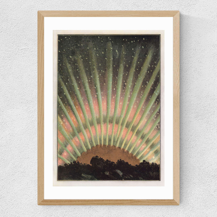 New Aurora Sunset Medium Oak Frame