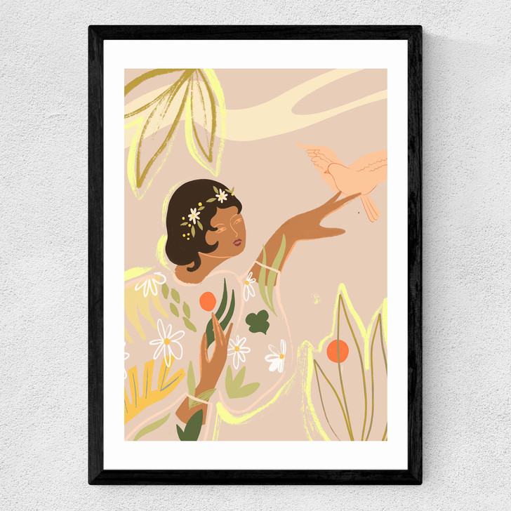 Nature Lover by Arty Guava Medium Black Frame Nature Lover by Arty Guava Medium Black Frame