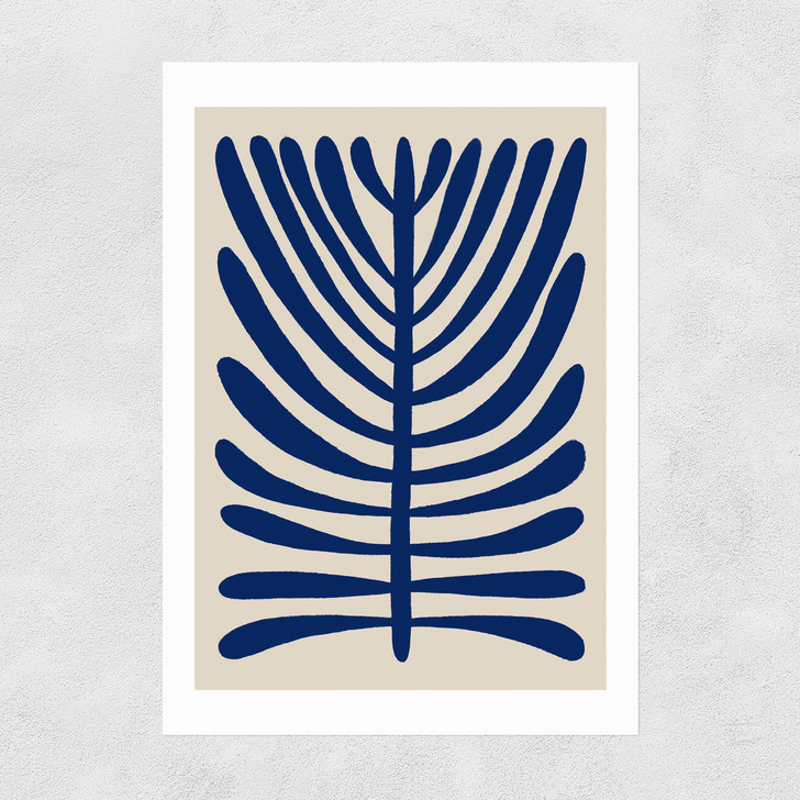 One Hundred-Leaved Plant II Unframed Print