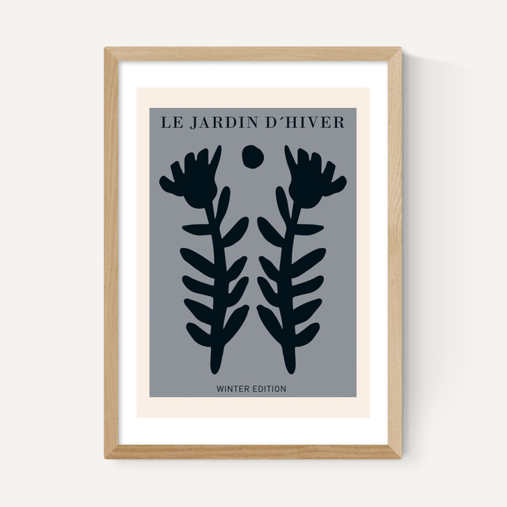 Le Jardin d'Hiver Blue