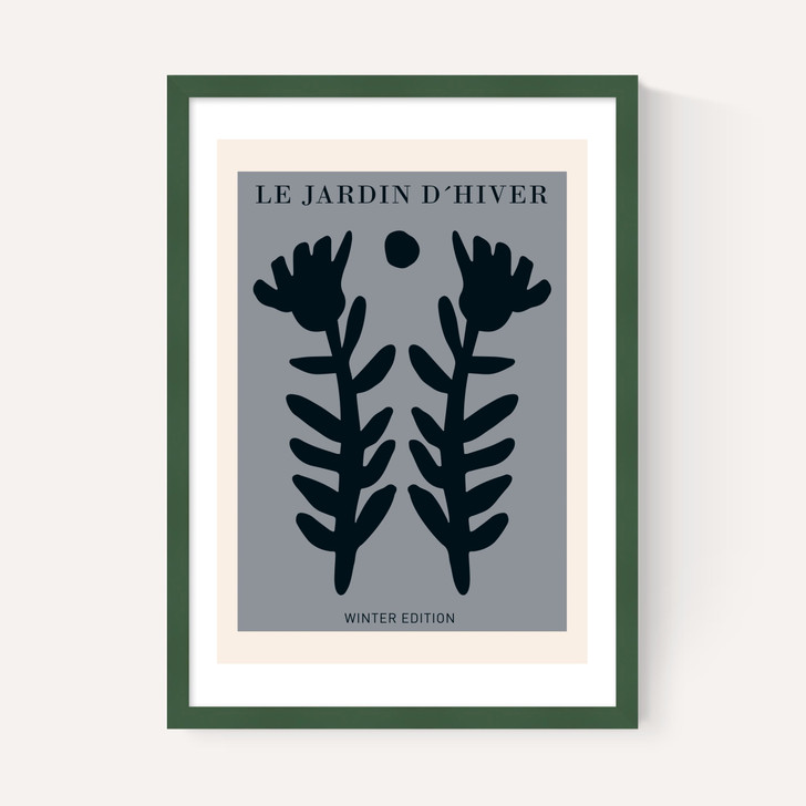 Le Jardin d'Hiver Blue