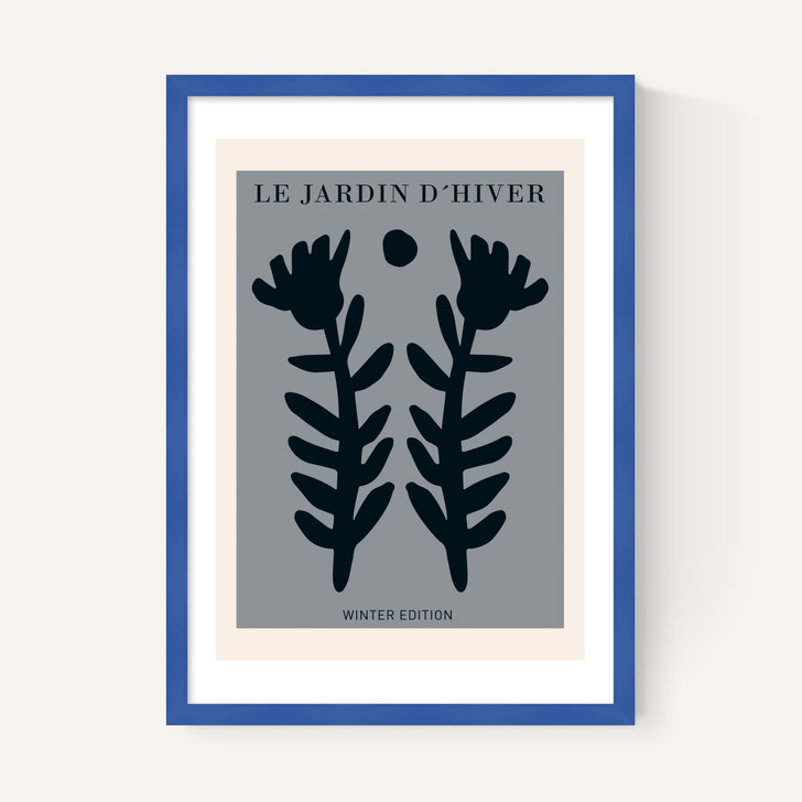 Le Jardin d'Hiver Blue