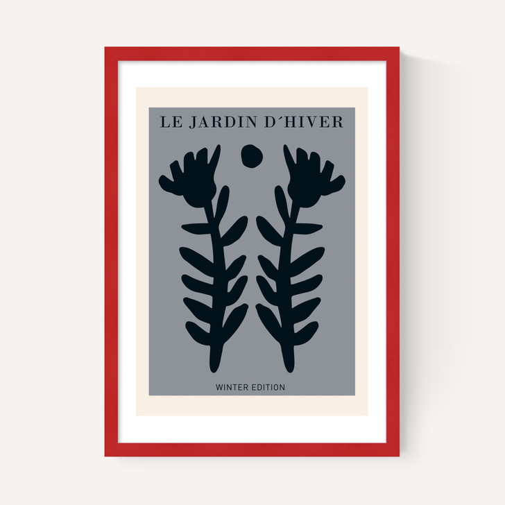 Le Jardin d'Hiver Blue
