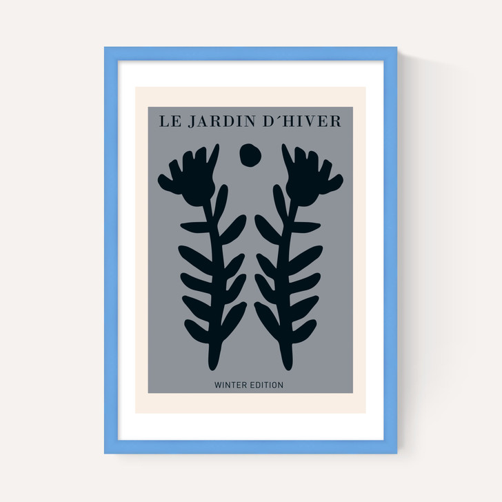Le Jardin d'Hiver Blue