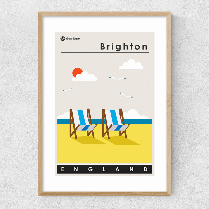 Brighton Narrow Oak Frame Brighton Narrow Oak Frame