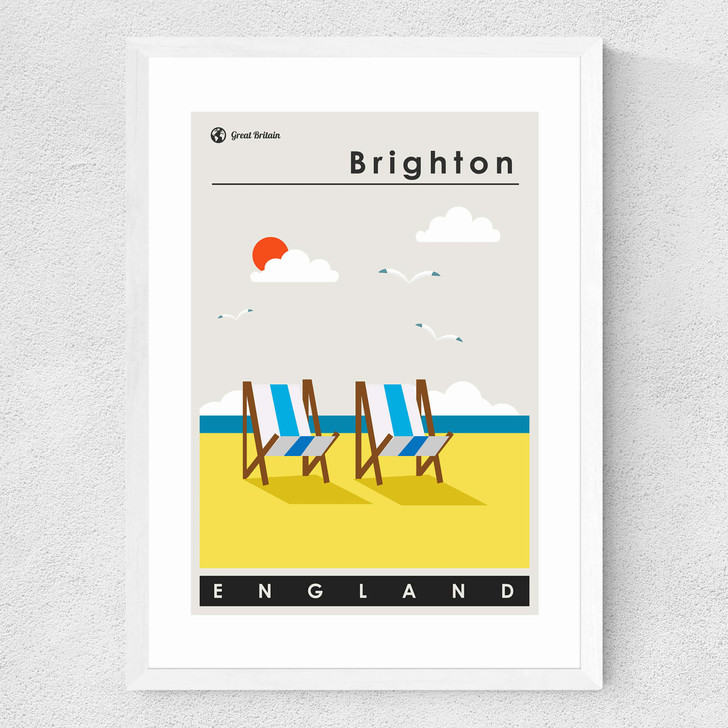 Brighton Medium White Frame Brighton Medium White Frame