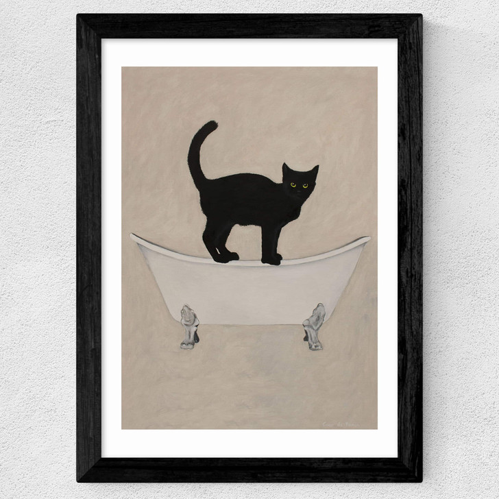 Cat On Bathtub