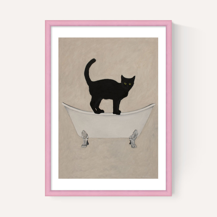 Cat On Bathtub