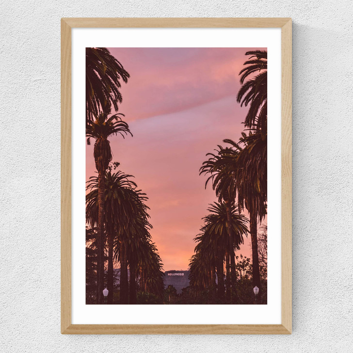 Hollywood Medium Oak Frame Hollywood Medium Oak Frame