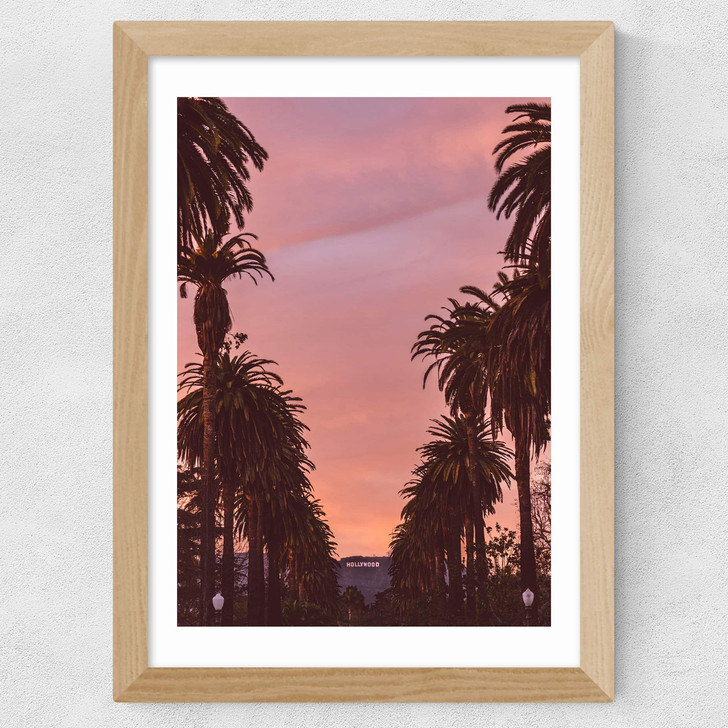 Hollywood Wide Oak Frame