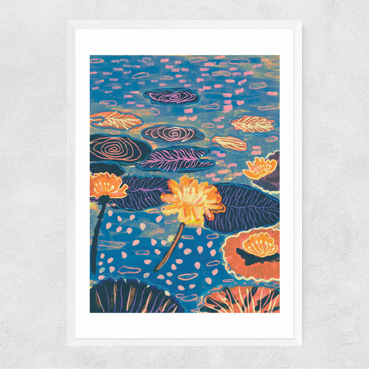 Magic Pond Narrow White Frame Magic Pond Narrow White Frame