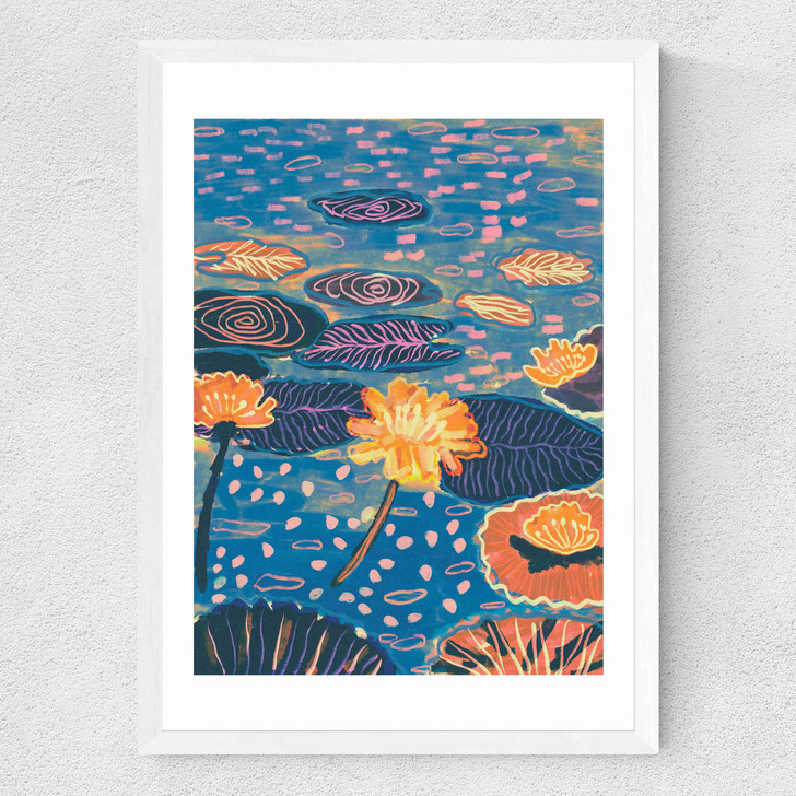 Magic Pond Medium White Frame Magic Pond Medium White Frame