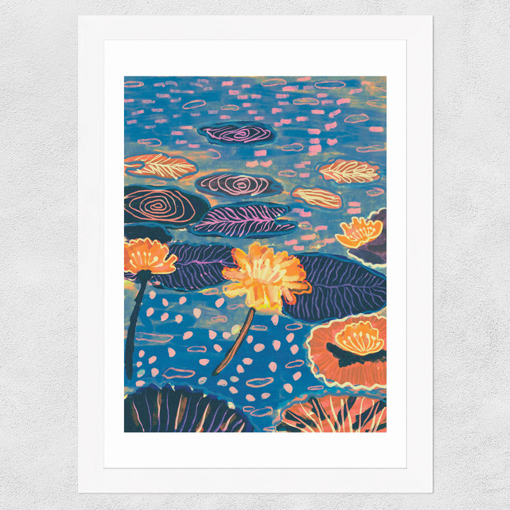 Magic Pond Wide White Frame Magic Pond Wide White Frame