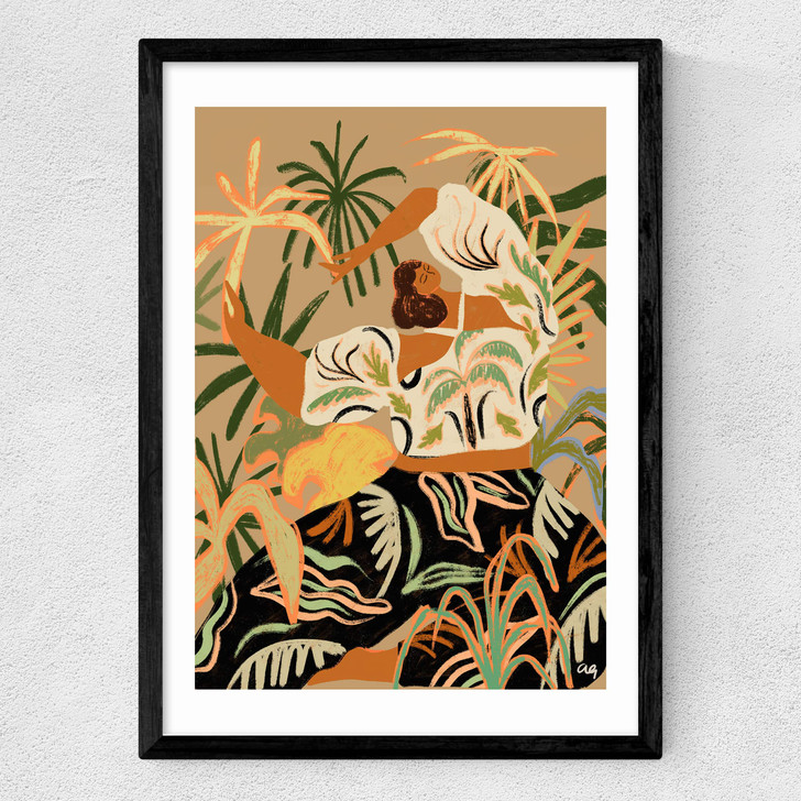 Nature Embrace Medium Black Frame