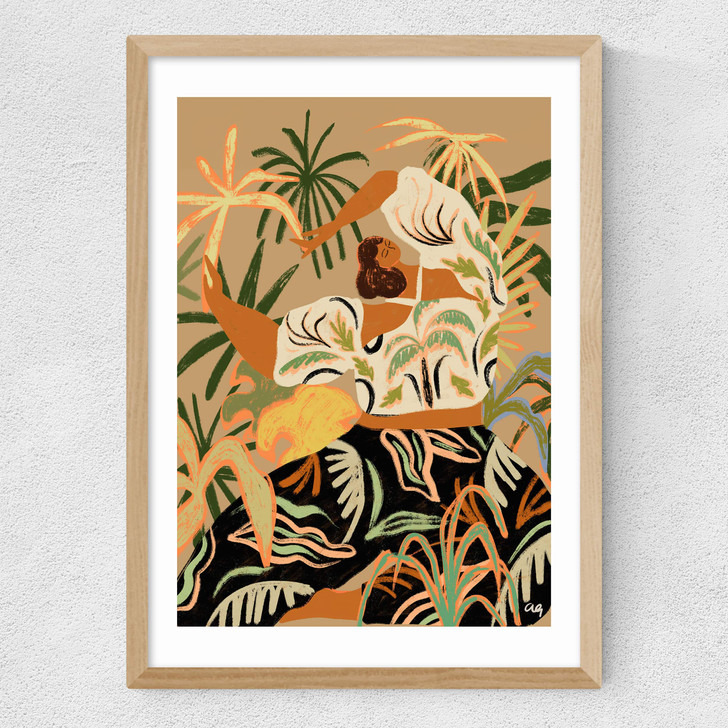 Nature Embrace Medium Oak Frame