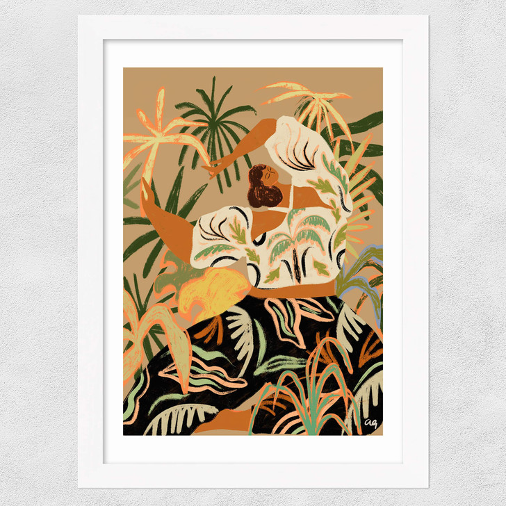 Nature Embrace Wide White Frame