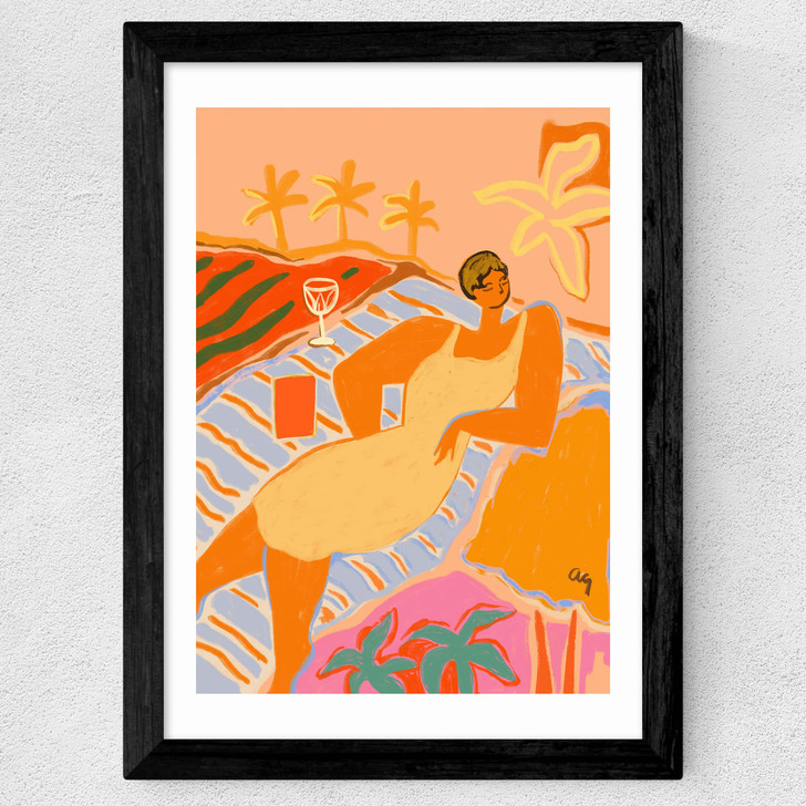 The Slow Life Wide Black Frame The Slow Life Wide Black Frame