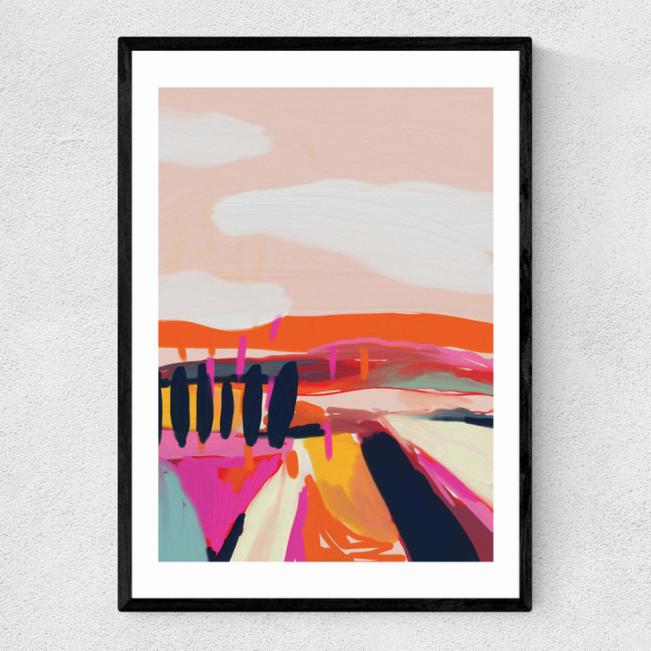 Landscape by Ana Rut Bre Narrow Black Frame