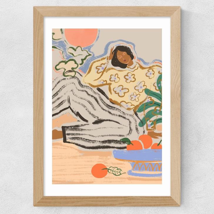 Lazy Days Wide Oak Frame Lazy Days Wide Oak Frame