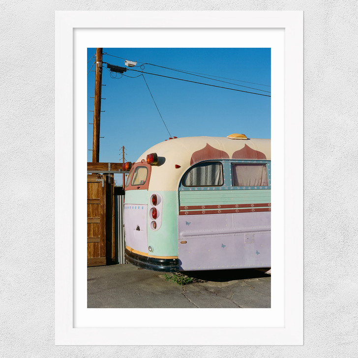 Joshua Tree Bus Wide White Frame
