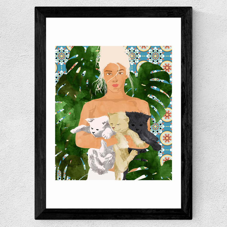 Morocco Vacay Wide Black Frame Morocco Vacay Wide Black Frame