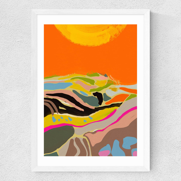 Sunny Hills Medium White Frame