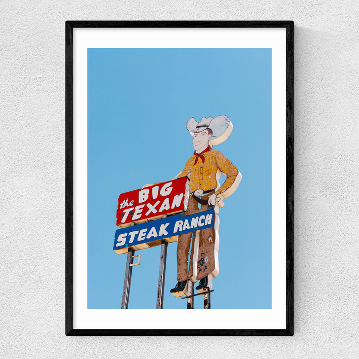 Big Texan Narrow Black Frame Big Texan Narrow Black Frame