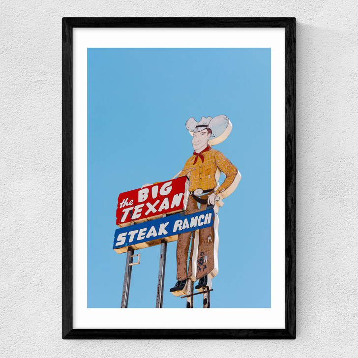 Big Texan Medium Black Frame