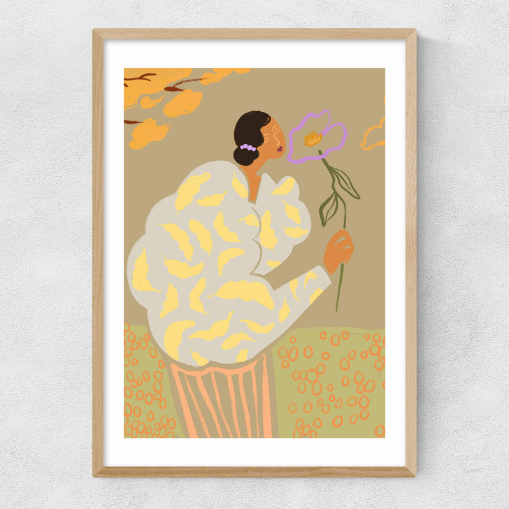 Flourish Narrow Oak Frame Flourish Narrow Oak Frame