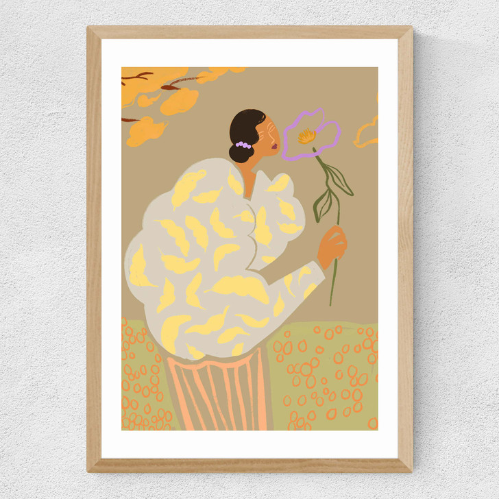 Flourish Medium Oak Frame Flourish Medium Oak Frame