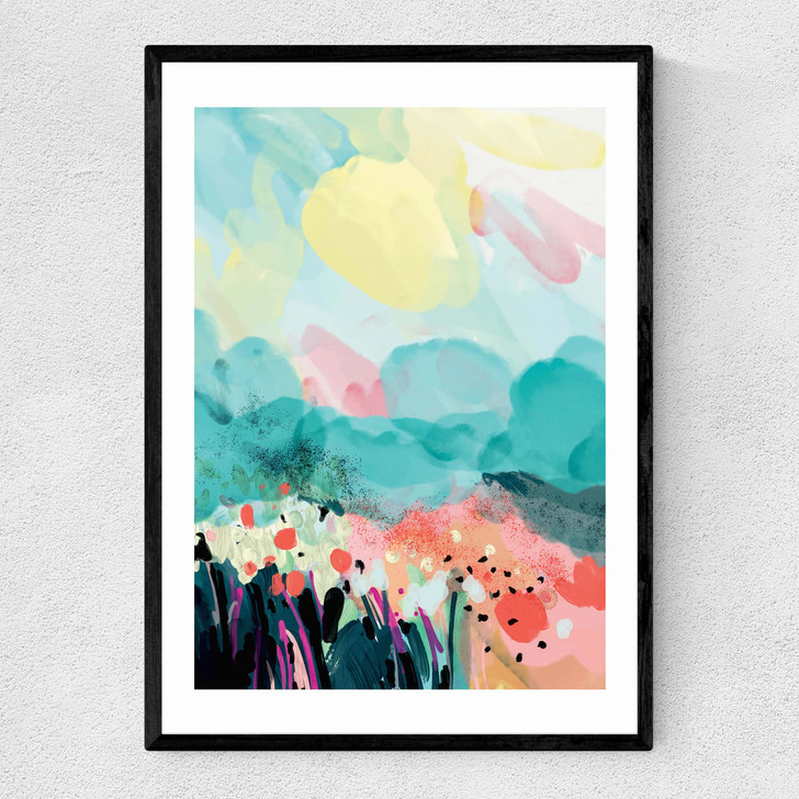 Early Morning by Ana Rut Bre Narrow Black Frame Early Morning by Ana Rut Bre Narrow Black Frame