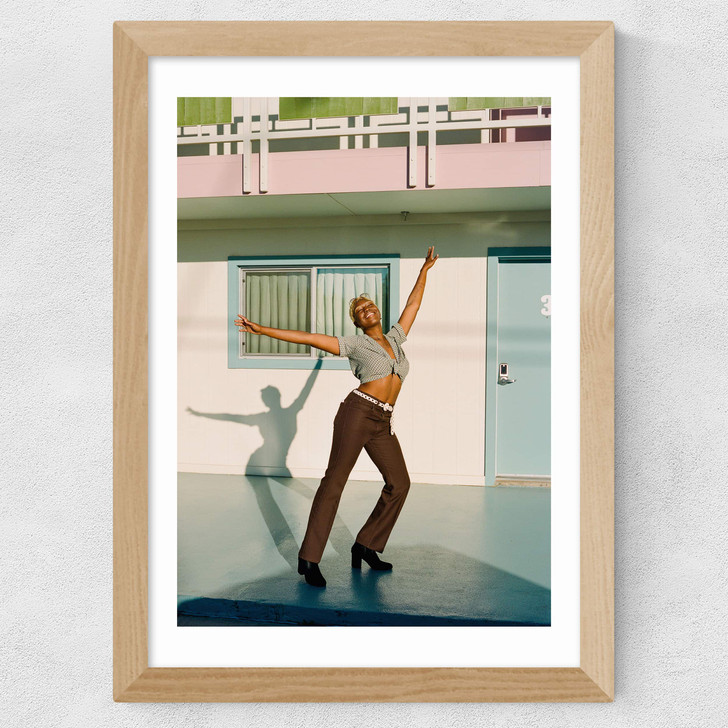 Pride by Bethany Young Wide Oak Frame