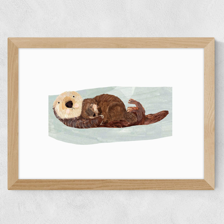 Otter Baby Wide Oak Frame Otter Baby Wide Oak Frame