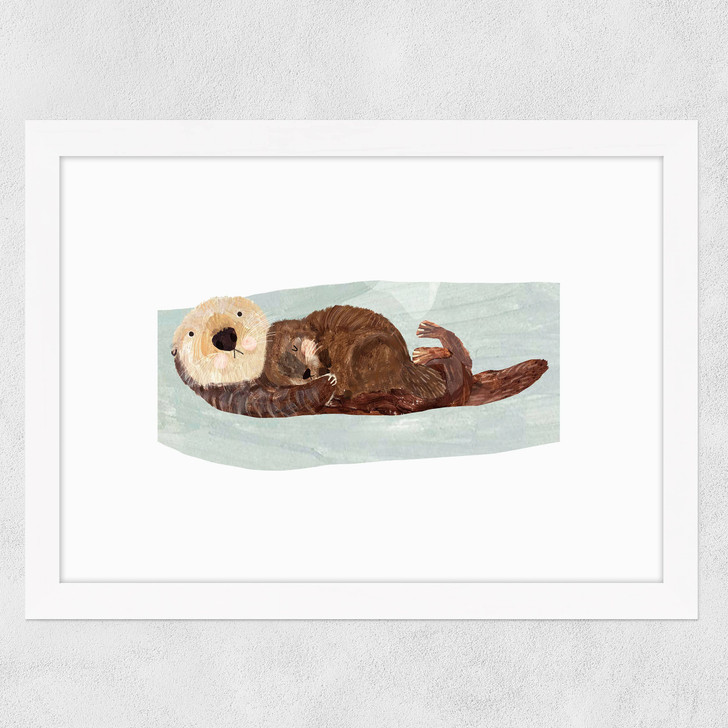 Otter Baby Wide White Frame