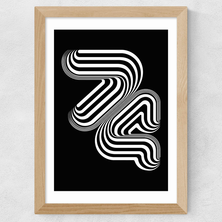 74 Wide Oak Frame 74 Wide Oak Frame