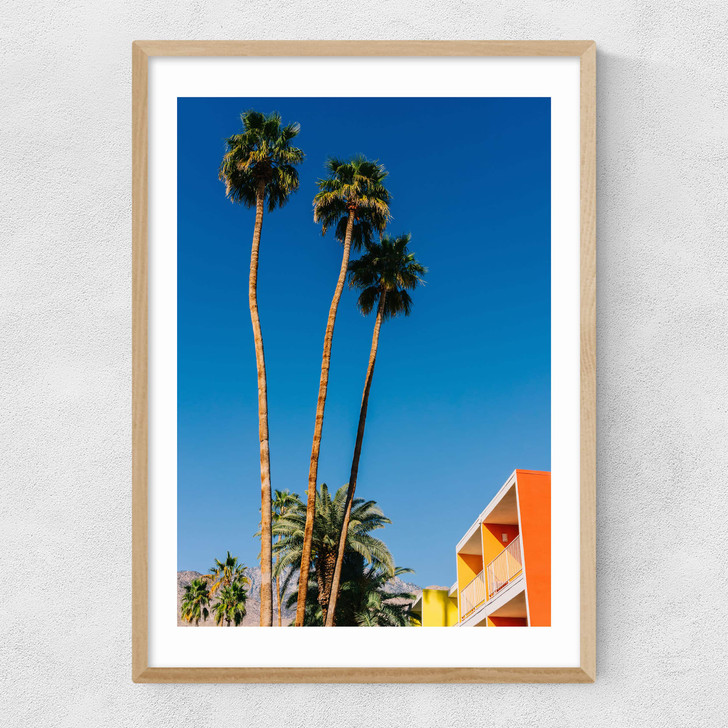 Palm Springs Vibes V Narrow Oak Frame Palm Springs Vibes V Narrow Oak Frame