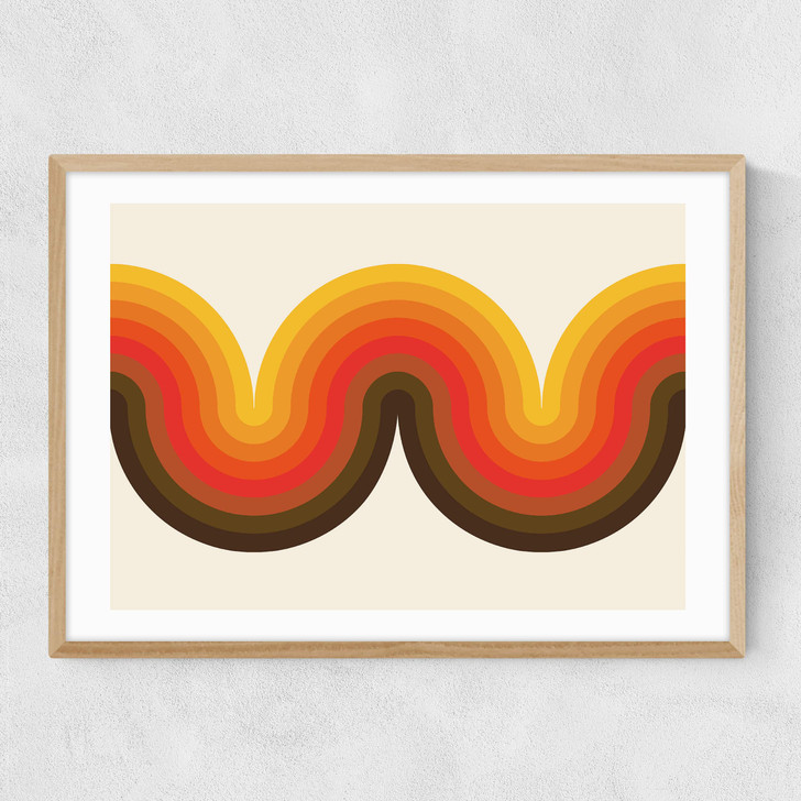 Beyond the Curve Narrow Oak Frame