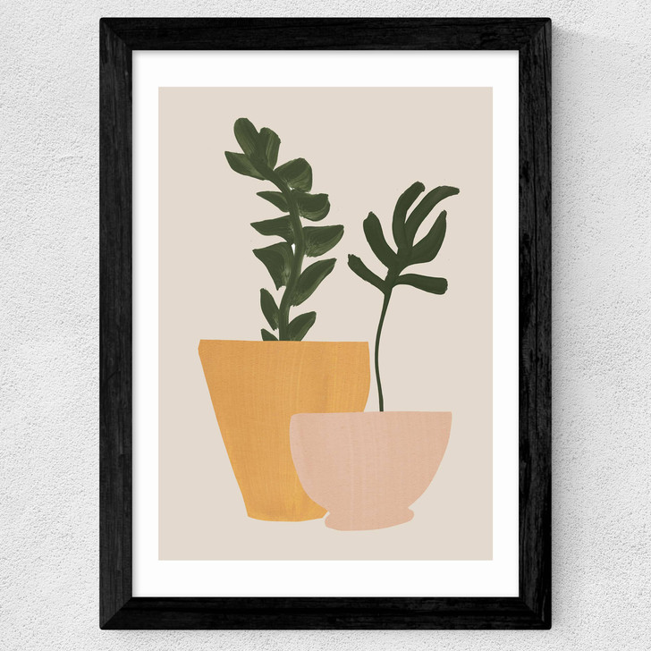 Planted Wide Black Frame Planted Wide Black Frame