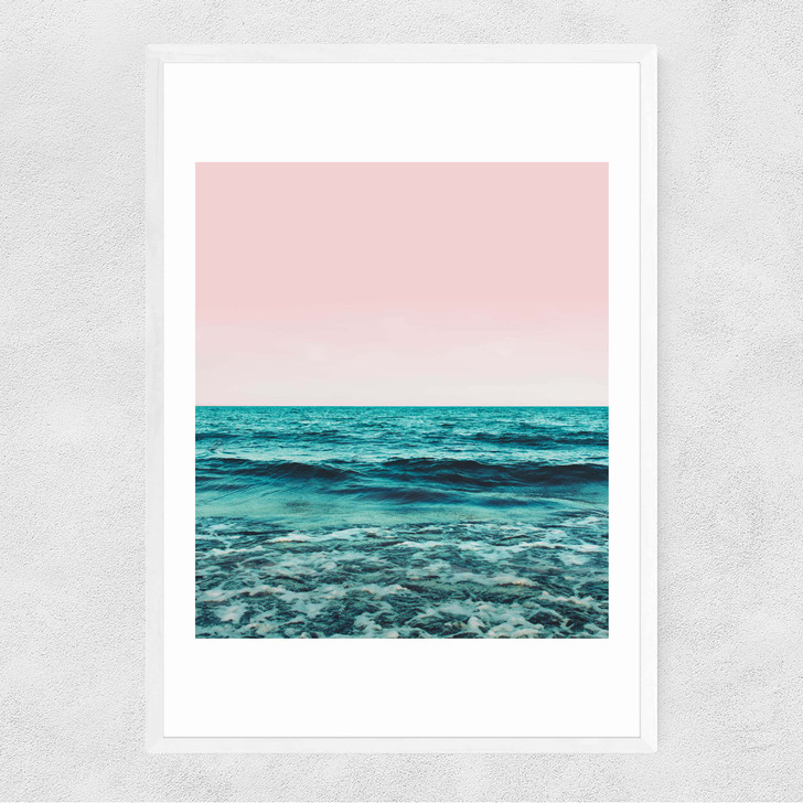 Ocean Main Narrow White Frame Ocean Main Narrow White Frame