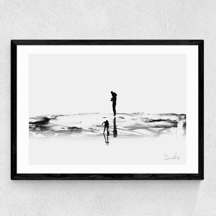 On the Beach Medium Black Frame On the Beach Medium Black Frame