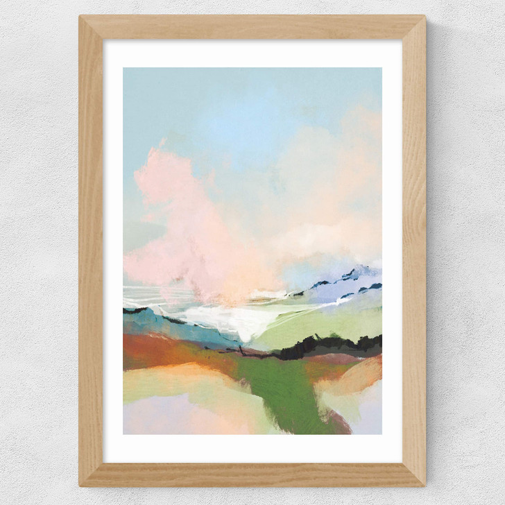 Dream Landscape Wide Oak Frame