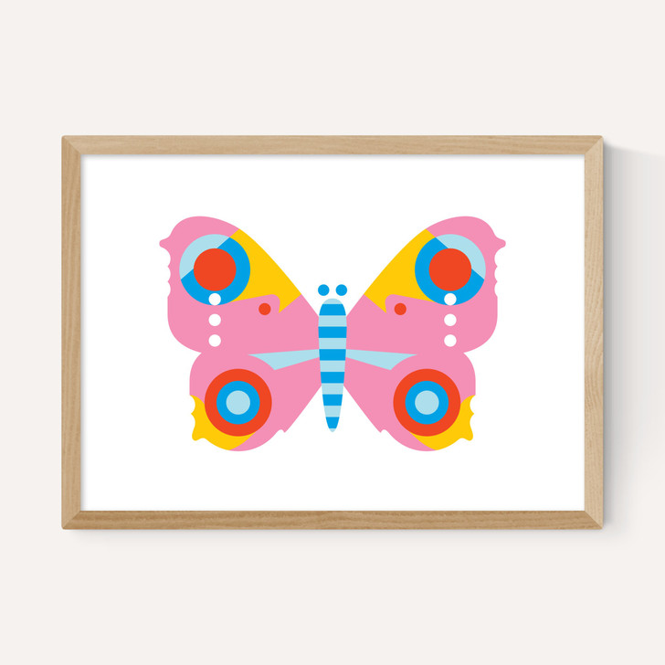 Pink Butterfly LS