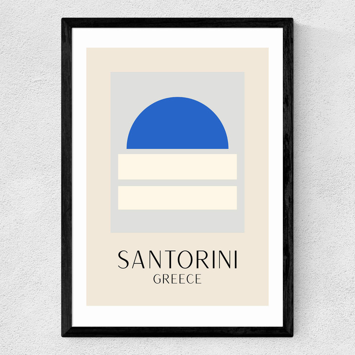 Santorini Medium Black Frame