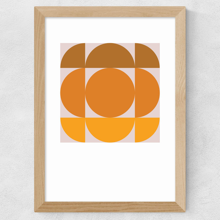 Hudson Wide Oak Frame