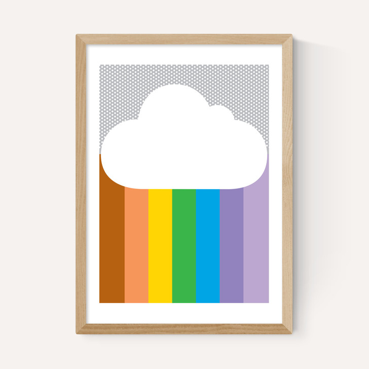 Rainbow Cloud by Dicky Bird